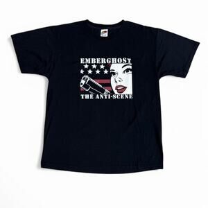 Vintage VTG Y2K Emberghost The Anti Scene Band Tee Graphic T-Shirt
